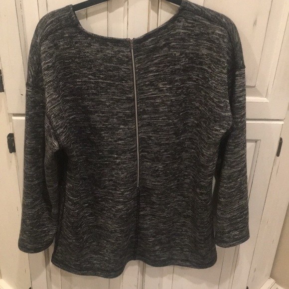 J. Crew Marled Long Shirt Sweater size L Tunic - Picture 3 of 3